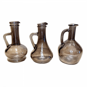 Glaskaraffe braun Mietartikel