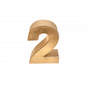 Tischnummer Papp mittel Mietartikel