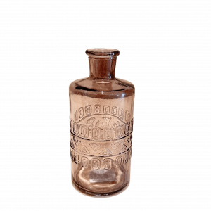 Glasgefäß L schwarzbraun Mietartikel