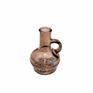 Glasgefäß S schwarzbraun Mietartikel