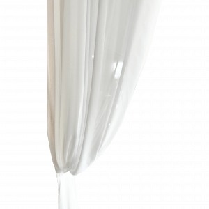 Stoffbahn Chiffon lang Mietartikel