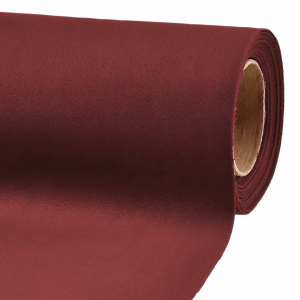 Tischläufer Samt bordeaux Mietartikel