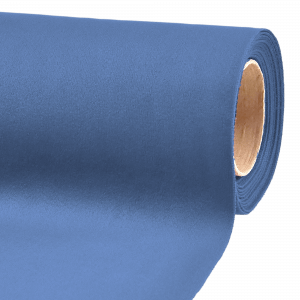 Tischläufer Samt hellblau Mietartikel