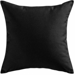 Kissenbezug Schwarz Mietartikel