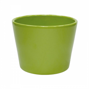 Übertopf Keramik Grün Mietartikel
