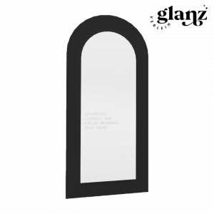 Selfie-Board Spiegel Schwarz Mietartikel