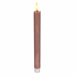 Stabkerze LED Altrosa Mietartikel