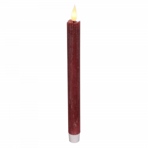 Stabkerze LED Bordeaux Mietartikel