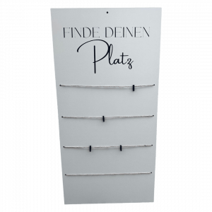 Tischplan "Finde deinen Platz" Weiß Mietartikel
